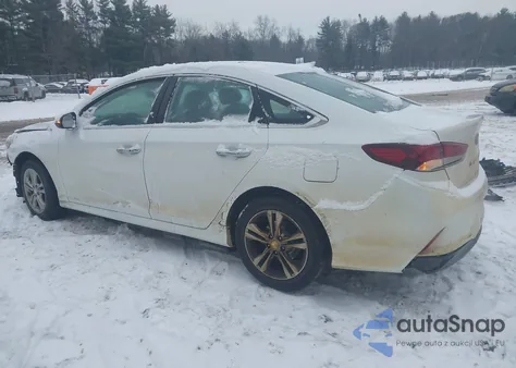 2018 Hyundai Sonata Sel from USA, damaged, VIN 5NPE34AF0JH597288